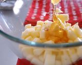 はちみつりんごのクランブルパウンドケーキ作り方3写真