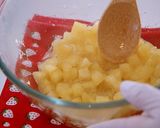 はちみつりんごのクランブルパウンドケーキ作り方4写真