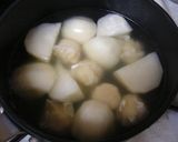 カブと海老シュウマイのトロトロ煮もの作り方3写真
