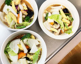 肉無根菜たっぷり簡単スタミナ丼味野菜炒め作り方15写真