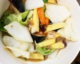 肉無根菜たっぷり簡単スタミナ丼味野菜炒め作り方16写真