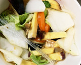 肉無根菜たっぷり簡単スタミナ丼味野菜炒め作り方17写真
