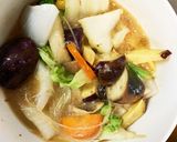 肉無根菜たっぷり簡単スタミナ丼味野菜炒め作り方19写真