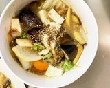 肉無根菜たっぷり簡単スタミナ丼味野菜炒め作り方23写真