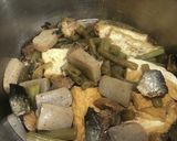 生干し身欠き鰊とフキの煮物(圧力鍋)作り方6写真