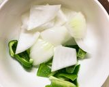 簡単きな粉コク旨味豚こま大根青椒肉絲風作り方5写真