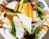 簡単きな粉コク旨味豚こま大根青椒肉絲風作り方13写真