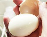 裏技バンザイ！つるんと剥こう茹で卵♪作り方6写真