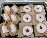 生ハムクリチベーグルとぐるぐるウインナー作り方12写真