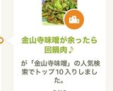 金山寺味噌が余ったら　回鍋肉♪作り方14写真