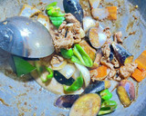 茄子とピーマンの肉味噌炒め作り方5写真