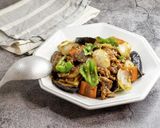 茄子とピーマンの肉味噌炒め作り方6写真