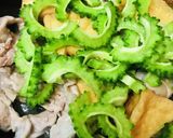 豚肉●コチジャンのゴーヤーチャンプルー作り方2写真