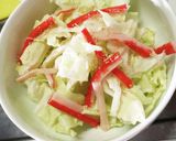 レンジでキャベかま★お弁当★常備菜作り方2写真