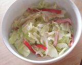 レンジでキャベかま★お弁当★常備菜作り方3写真