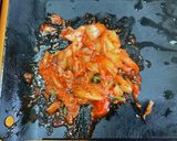 豚ひき肉とキムチのレタスチャーハン♬作り方3写真
