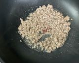 豚ひき肉とキムチのレタスチャーハン♬作り方5写真