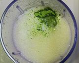 バナナ抹茶ラテ作り方3写真