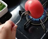 手軽にトマトの湯剥き作り方2写真