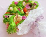 母の日＊父の日＊お祝いにブーケサラダを作り方6写真