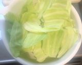 キャベツとツナの塩昆布和え作り方1写真