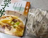 レトルト親子丼の具で卵とじうどん作り方1写真