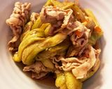 茄子と豚肉のしゃぶ風ピリ辛和え作り方5写真