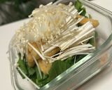 電子レンジで簡単調理！小松菜の煮浸し作り方1写真