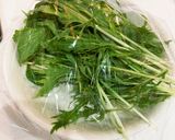 水菜のおかか和え作り方1写真
