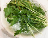水菜のおかか和え作り方1写真