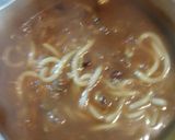 お店のカレーうどん作り方5写真