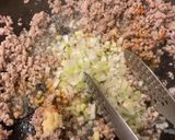 ナスのチリソース丼作り方5写真