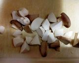 簡単！エリンギと鶏むね肉の生姜照り焼き作り方1写真