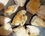 簡単！エリンギと鶏むね肉の生姜照り焼き作り方2写真