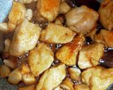 簡単！エリンギと鶏むね肉の生姜照り焼き作り方3写真