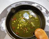 空豆としらすのアヒージョ作り方1写真