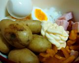 居酒屋さんのポテサラ作り方5写真
