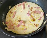 即席みそ汁・ペペロンチーノのカルボナーラ作り方10写真