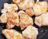 揚げない鶏天なめ茸おろしポン酢がけ作り方4写真
