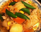 電気圧力鍋で作る味噌コーン肉じゃが作り方6写真