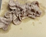 豚バラと水菜のゴマポン巻き作り方2写真