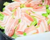 *豚ばらと春キャベツの蒸し焼き回鍋肉作り方7写真