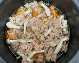 ♡きのことツナの炊き込みご飯♡作り方3写真