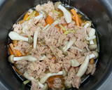 ♡きのことツナの炊き込みご飯♡作り方3写真