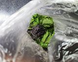 アイラップで！水菜と塩昆布の温玉サラダ作り方4写真