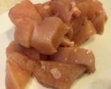 ほろっと柔らか鶏ムネ肉の照り焼き作り方1写真