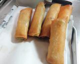 そら豆とエビの春巻き作り方6写真