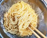 冷製たらこクリームパスタ作り方4写真