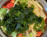 生わかめとタケノコのトマトパスタ作り方11写真