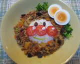野菜たっぷり❤ アンパンマンドライカレー作り方7写真